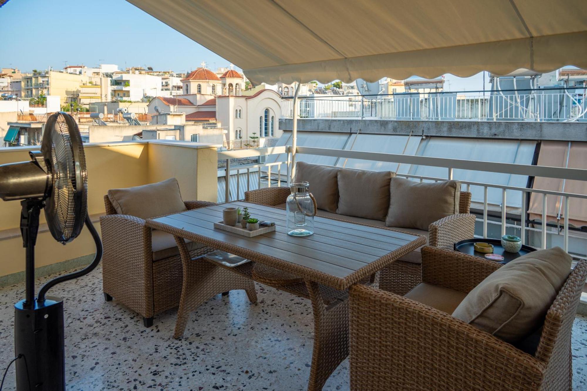 דירה Acropolis Terrace View אתונה