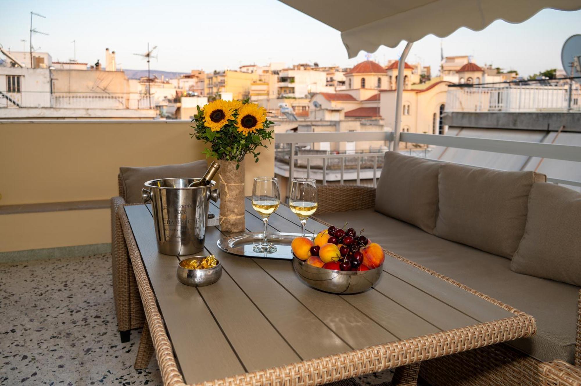 Acropolis Terrace View Apartment Athen